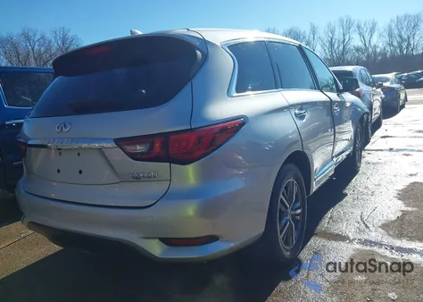 2018 Infiniti Qx60 from USA, damaged, VIN 5N1DL0MN1JC528852